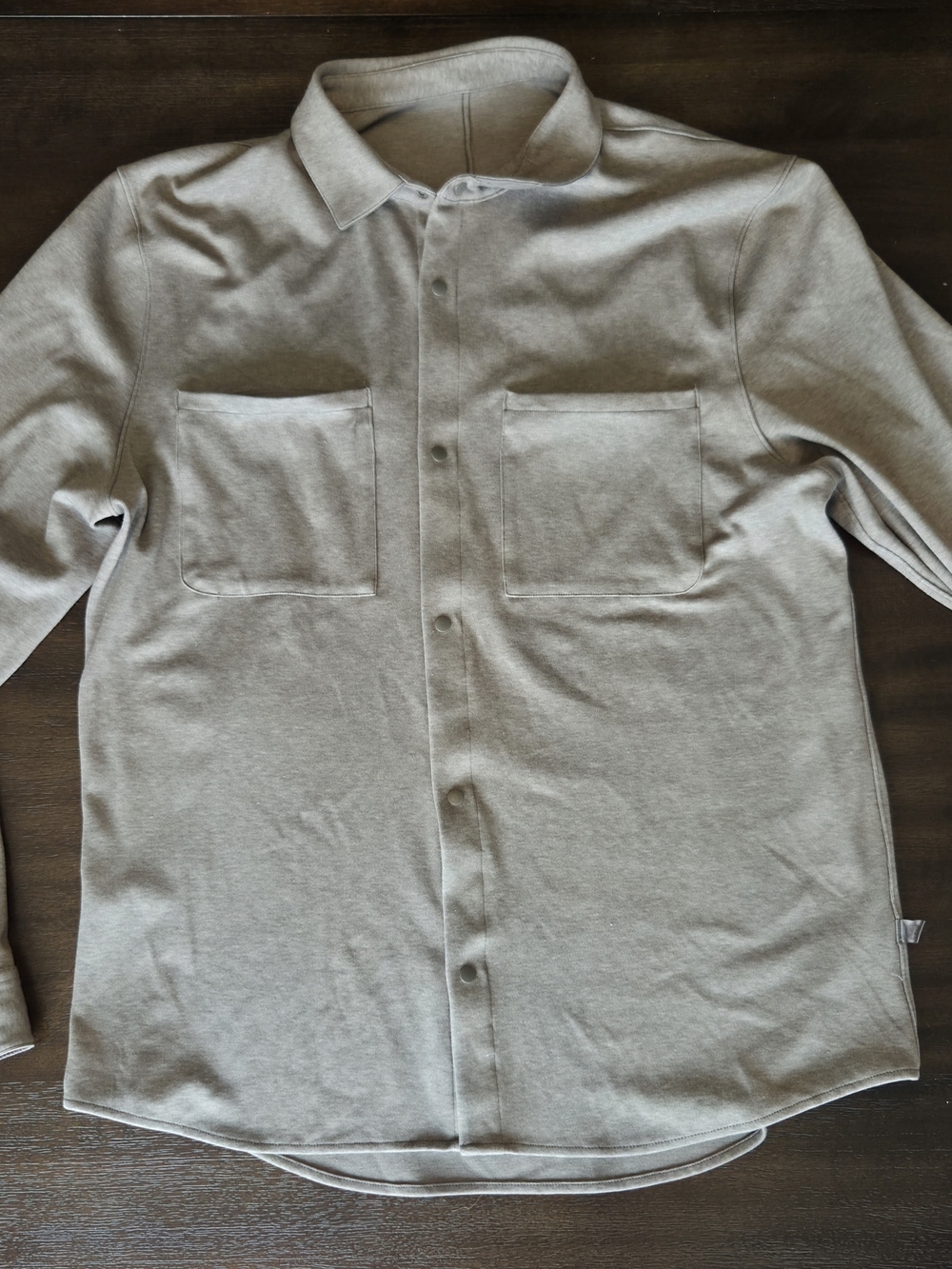 Lululemon Soft Knit Overshirt – Light Grey